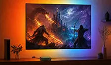 RGB TV backlight LED strip, screen sync ambient bias lighting for television home theater