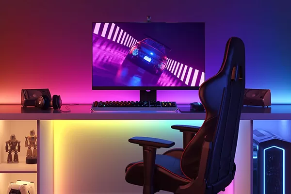 Gaming room lighting