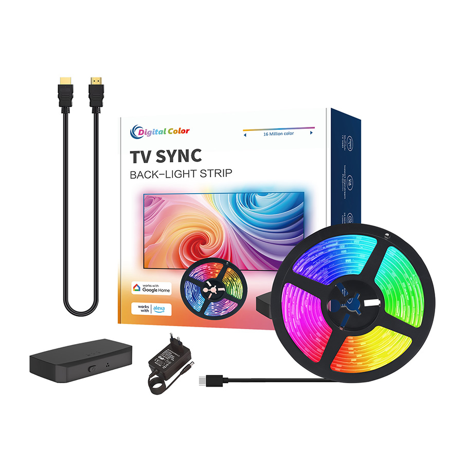Smart TV LED Strip LightsWith Tv Sync Box